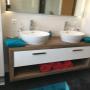 Waschtisch im Badezimmer designt von Tischlerei Stückler
