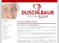 Website von Duschlbaur Lebensmittel GmbH