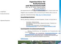 Website von Dipl.-Ing. Dr. techn. Vilmos Vasvári, Ingenieurbüro für Kulturtechnik und Wasserwirtschaft