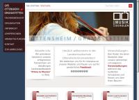 Website von Landesmusikschule Ottensheim