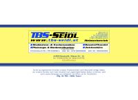 Website von TBS-SEIDL GmbH