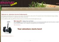 Website von Adventure Service Oberlader Lundberg OEG