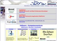 Website von Aktiv Software GmbH