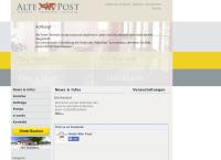 Website von Alte Post