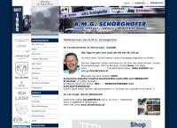 Website von CS Autohaus Baden