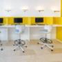 Büro & Aufenhaltsraum im Österreichischen Genossenschaftsverband ÖGV. Als Schallschutz wurden die Möbelelemente mit Filz und Polsterknöpfen tapeziert. Büro & Aufenhaltsraum im Österreichischen Genossenschaftsverband ÖGV. Als Schallschutz wurden die Möbelelemente mit Filz und Polsterknöpfen tapeziert.