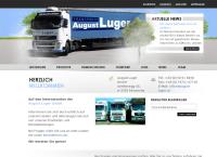 Website von Luger August Transporte