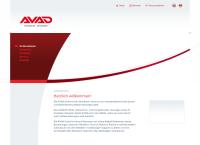 Website von AVAD GmbH
