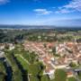 Luftaufnahme der Region Bad Radkersburg