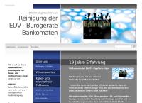 Website von Barta High Tech-Clean - Computerreinigung