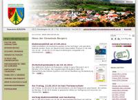 Website von Gemeindeamt Bergern im Dunkelsteinerwald