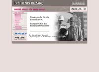 Website von Dr. Denis Bezard Gesellschaft m.b.H.