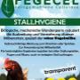 Fegecel Stallhygiene gelistet bei Infoxgen und somit auch für Biobetriebe geeignet.