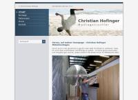 Website von Montagetischlerei Christian Hofinger