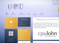 Website von CPU-Informatik Gesellschaft m.b.H.