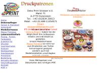 Website von Deko Print Strasser e.U.