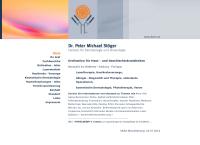 Website von Peter Michael Stöger