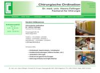 Dr. Hanns Fellinger Arzt Für Chirurgie