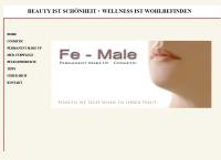 Website von Cosmetic Fe-male Huberta Dietrich