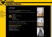 Website von Fliesen Semlitsch GmbH