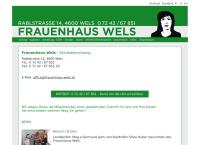 Website von Frauenhaus Wels