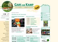 Website von Gemeindeamt Gars am Kamp