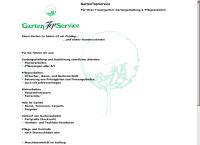 Website von Garten Top Service Inh. Jürgen Rosner