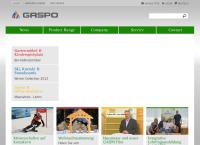 Website von Gaspo Sportartikel- und Gartenmöbel Gesellschaft mbH