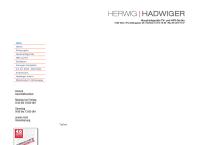 Website von Herwig Hadwiger GmbH & Co.KG
