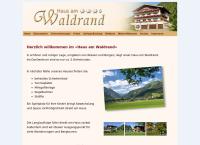 Website von Haus am Waldrand