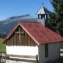 Kapelle St. Wendelin mit Hohem Ifen Kapelle St. Wendelin mit Hohem Ifen