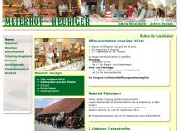 Website von Meierhof-Heuriger- Biofleischerei Weißenhofer