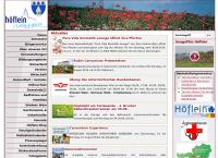 Website von Gemeindeamt Höflein bei Bruck