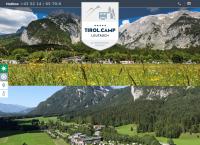 Website von Holiday Camping