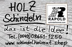 Holzschindeln Schindelheimat-Österreich Harald Rapold