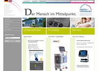 Website von Heinen + Löwenstein GmbH