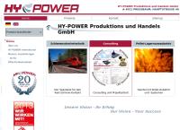 Website von Hy-Power Flexomatic Hydraulik-Handels-Ges.m.b.h.