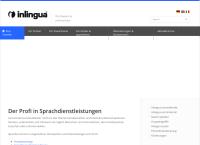Website von inlingua Sprachschule