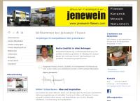 Website von Jenewein Gesellschaft.m.b.H. Fliesen - Natursteinverlegung