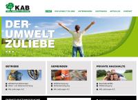 Website von KAB Kärntner Abfallbewirtschaftung GmbH
