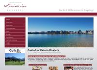 Website von Gasthof Z Kaiserin Elisabeth