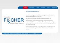 Website von Sabine Fischer - Steuerberaterin