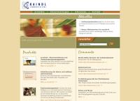 Website von Kaindl Communications GmbH