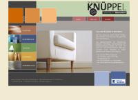 Website von Tapezierer und Dekorateur Dieter Knüppel