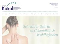 Website von Physikalisches Therapiezentrum Graz-Nord Kokol e.U.