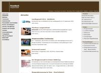Website von Gemeindeamt Krumbach