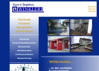 Website von Lechtaler Kunstschmiede-Winkler GmbH & Co KG