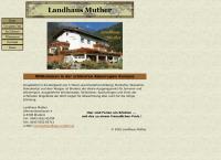Website von Landhaus Muther