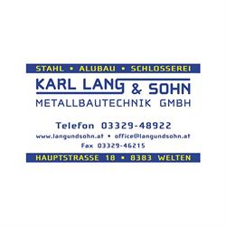 Karl Lang & Sohn Metallbautechnik GmbH