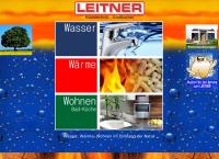 Website von Leitner Haustechnik GmbH